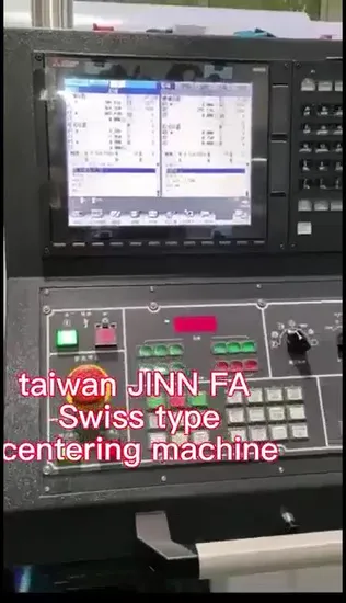 Tornio automatico CNC di tipo svizzero 2 per la lavorazione ad alta precisione di parti di alberi (JSL-26ABY)